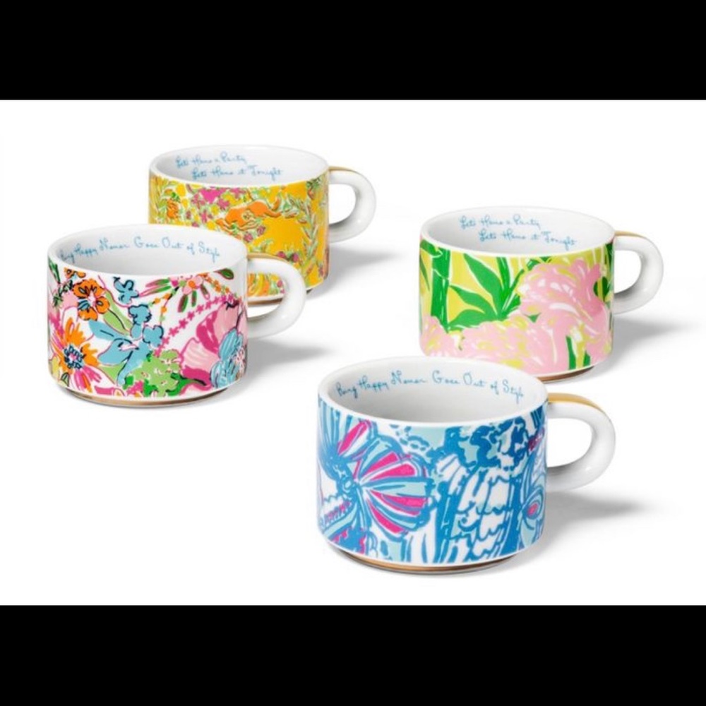 Lilly Pulitzer for Target Stackable Mugs